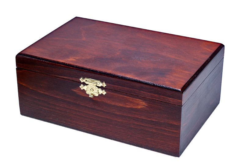 Chess Pieces Storage Box – Dark Wood Case for Staunton No.5 – image 2