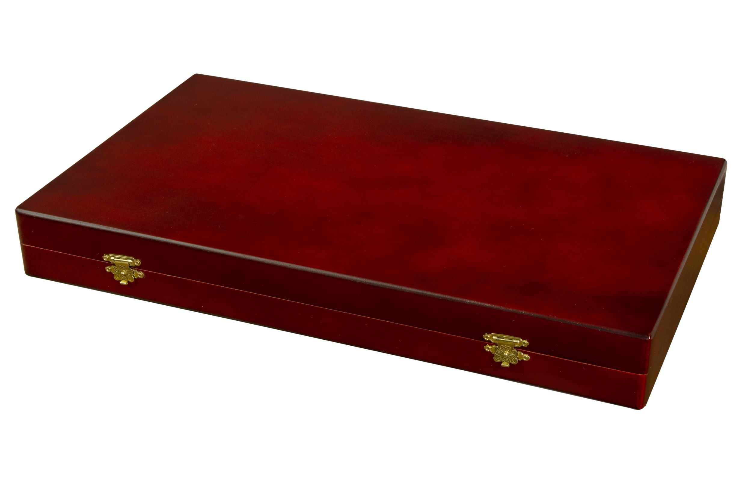 Backgammon Large Wood 48x28cm - Folding Case Veneer Finish Complete Set – image 6