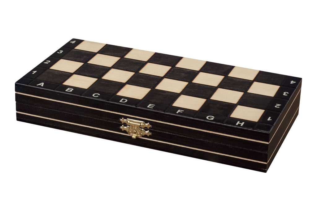 Magnetic Wooden Chess Set – Black Edition – image 6