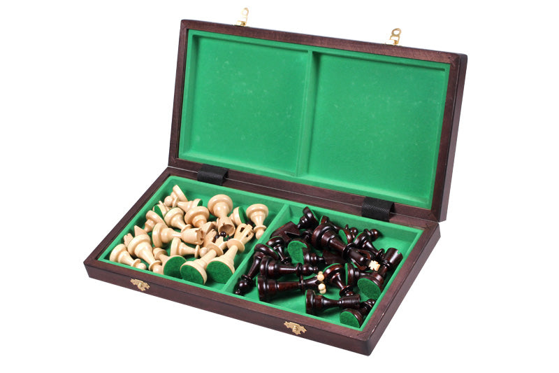 ACE Chess Set 42x42cm – Traditional Folding Board with Insert Tray – image 5