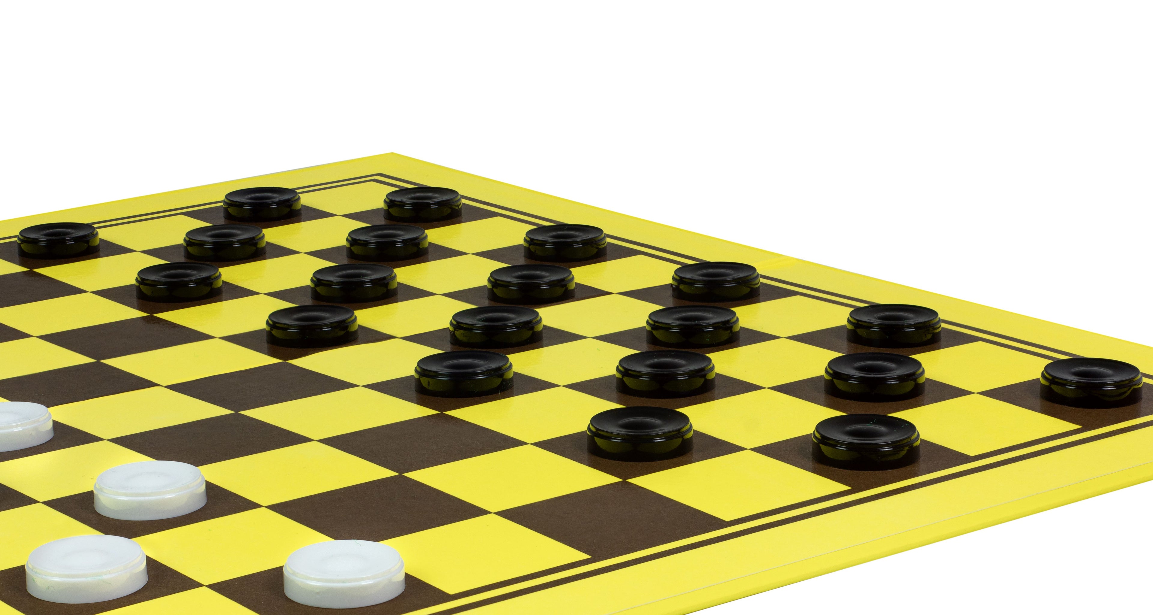 Checkers Pieces Plastic 40-Pack – For 100-Square Board – image 2