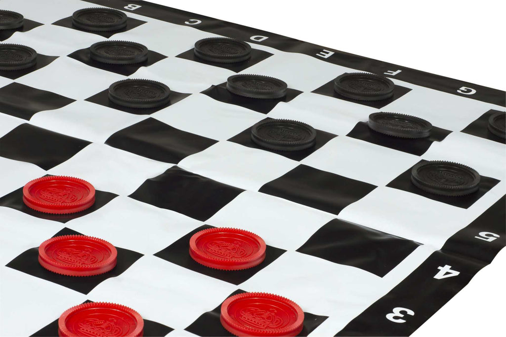 Garden Chess Set Small 20cm King - Complete with Board Checkers Weather-Resistant – image 6