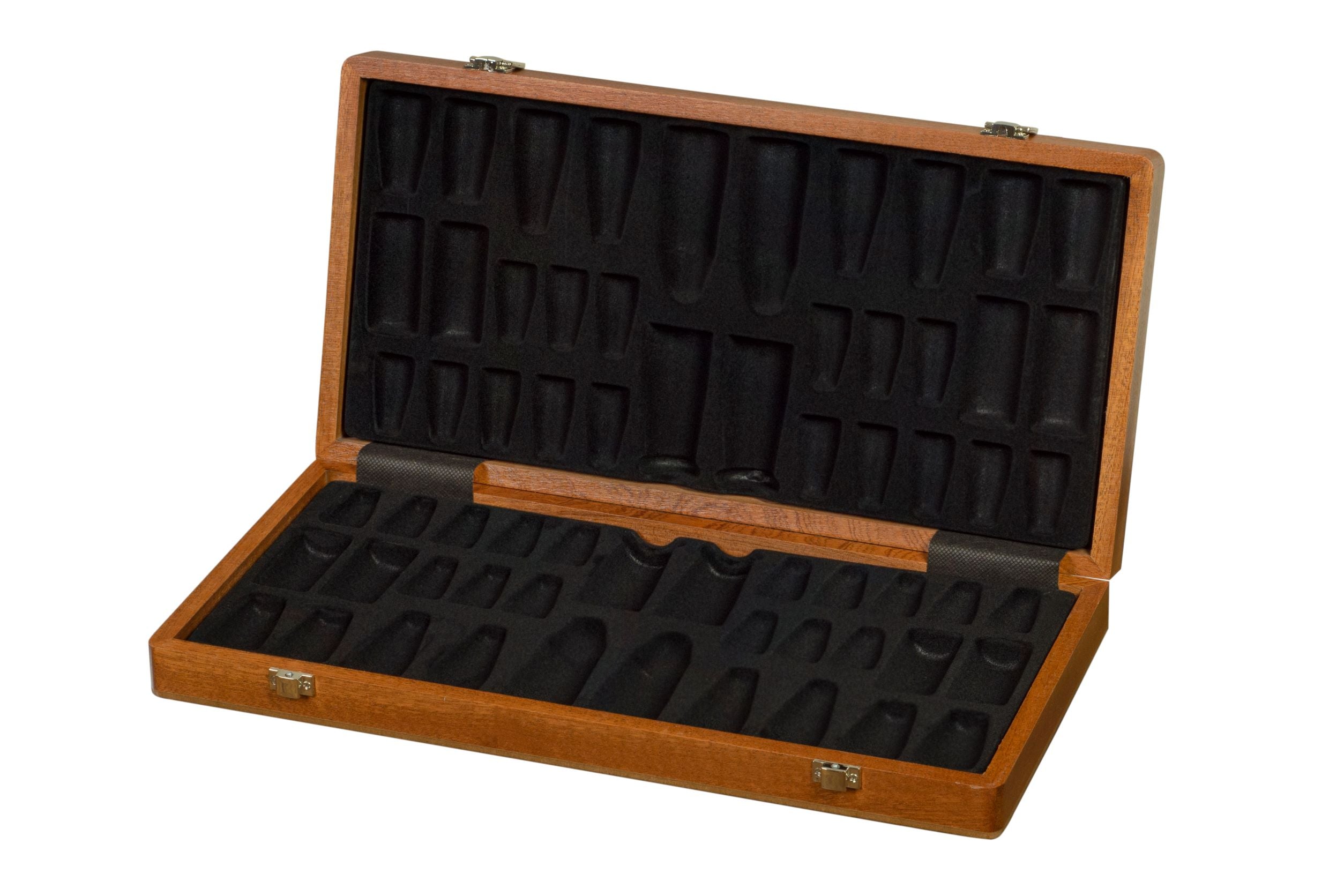 Inlaid Chessboard Case – Sapele, Fits King up to 80mm – image 2