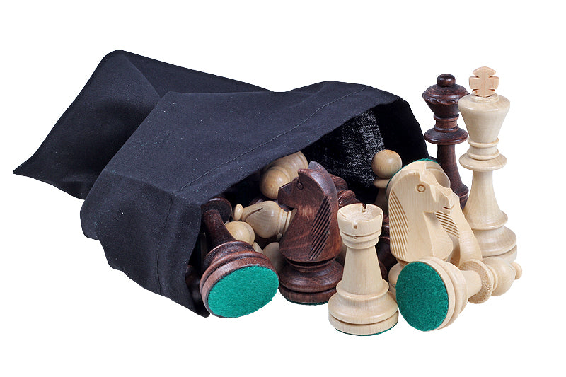 Chess Pieces Storage Bag – Cotton Drawstring Pouch – image 3