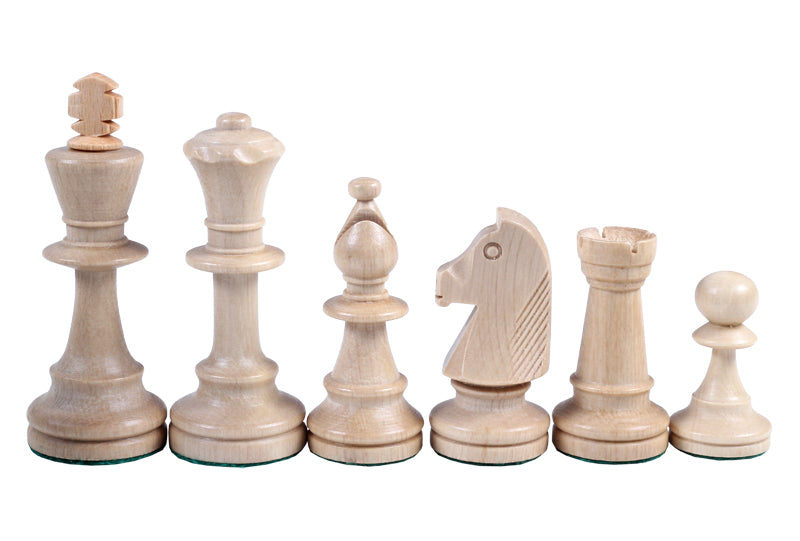 Staunton No.5 Chess Pieces 85mm – Wooden Set in Storage Chest – image 4