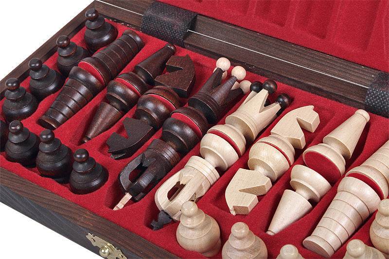 Royal Maxi Chess Set 31x31cm – Compact Folding Travel Board – image 4