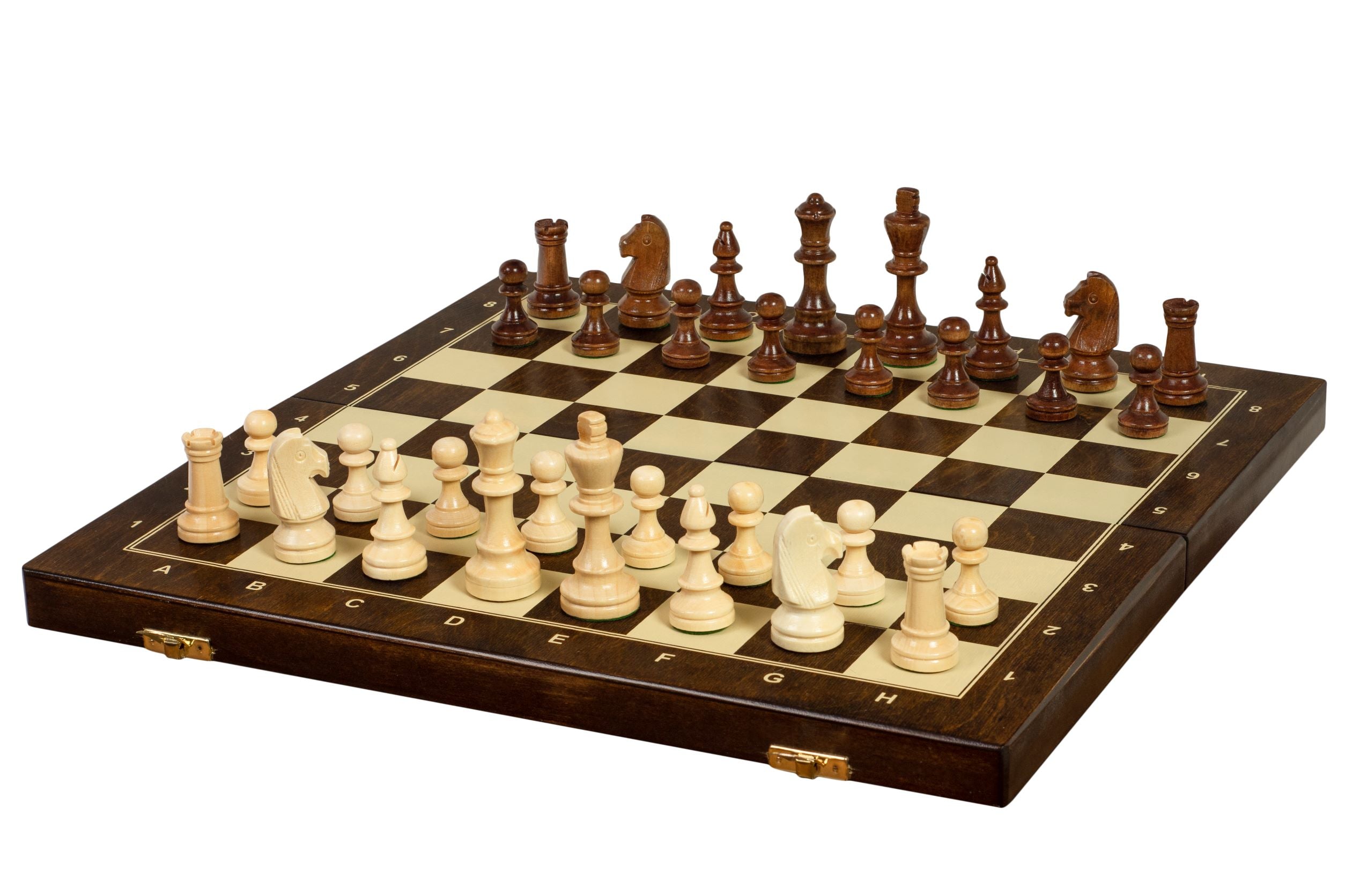 Wooden Training Chess Set 40mm – Complete Board & Pieces – image 4