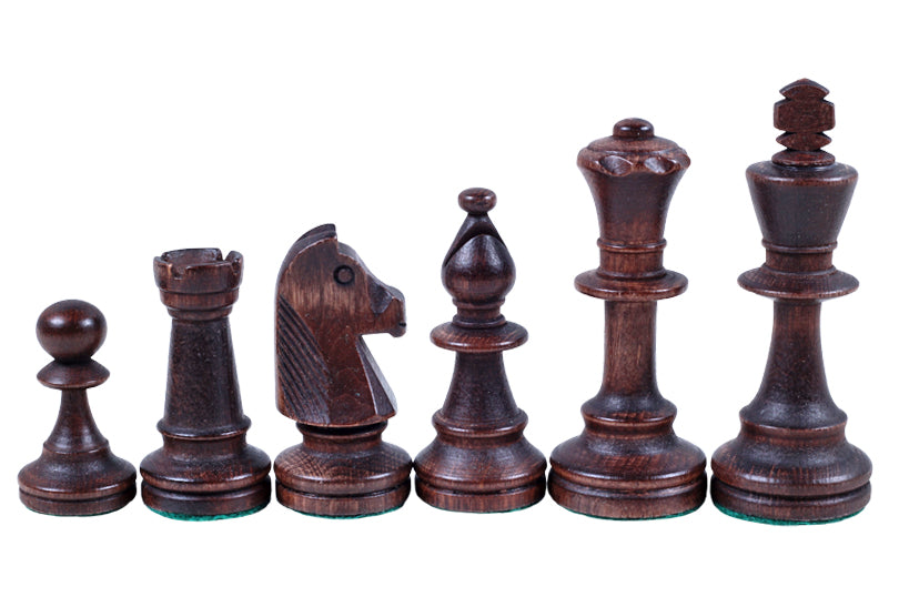 Staunton No.5 Chess Pieces 85mm – Wooden Set in Storage Chest – image 5