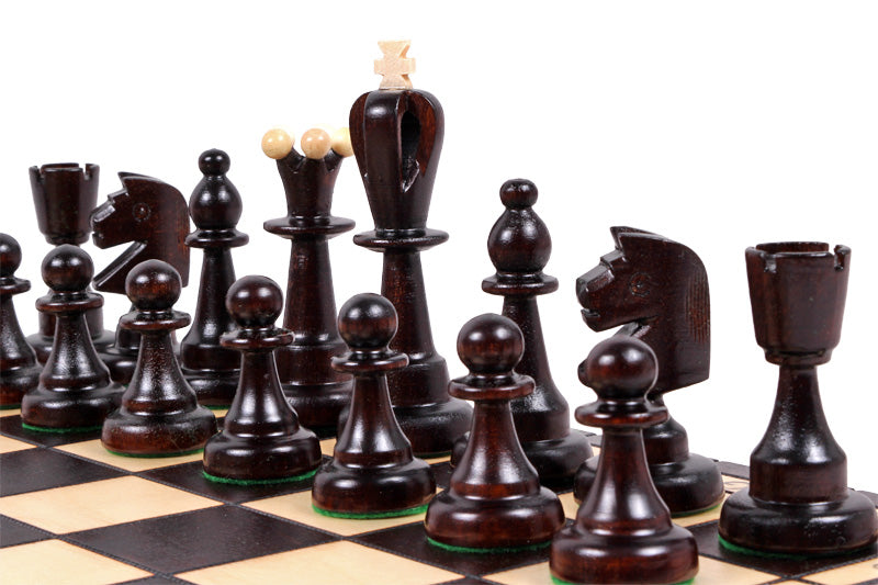 ACE Chess Set 42x42cm – Traditional Folding Board with Insert Tray – image 7