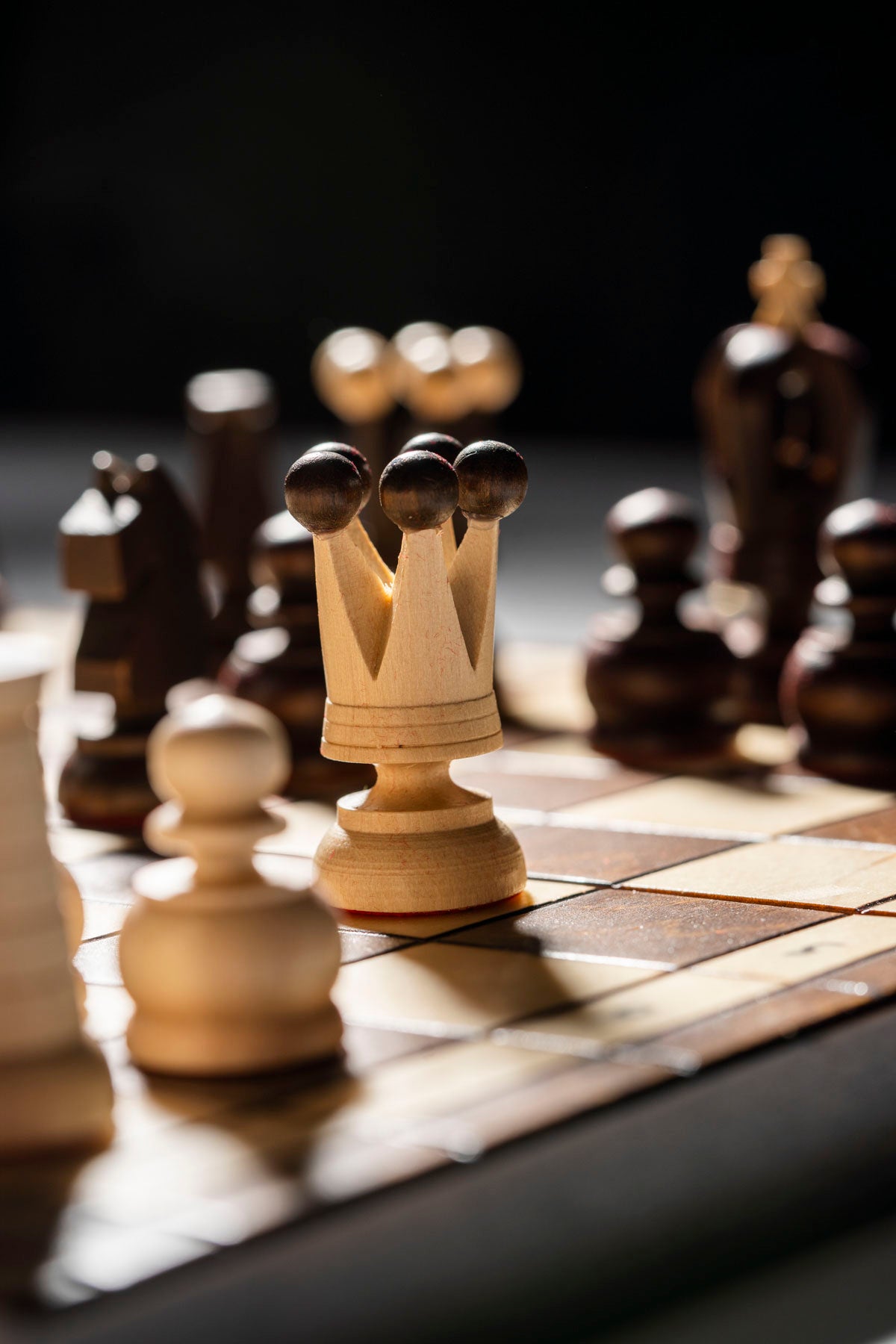 Royal Maxi Chess Set 31x31cm – Compact Folding Travel Board – image 3