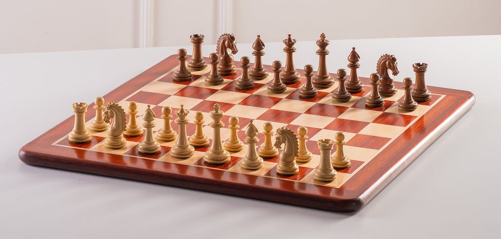 Sheikh Acacia Chess Pieces 3.75" - Premium Wooden Set – image 4