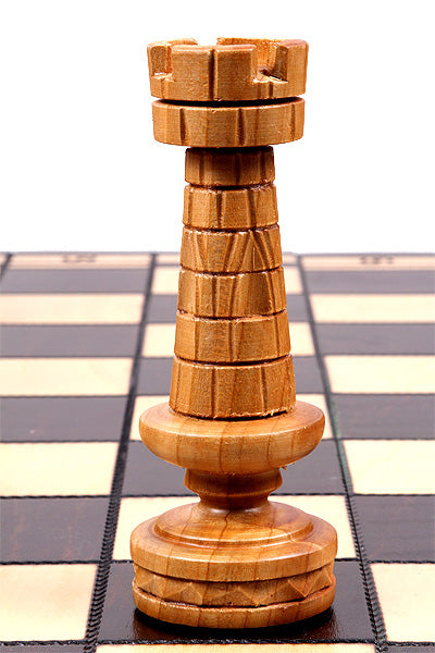 CEZAR Chess Set 60x60cm – Hand-Carved Linden Wood Premium Board – image 6