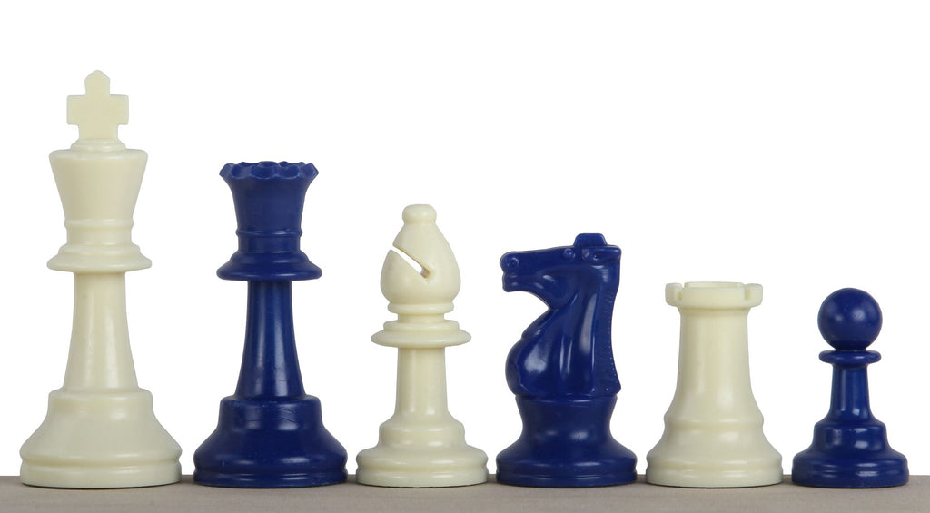 Colored Chess Pieces No.6 - Blue Training Set for Teaching and Learning – image 3