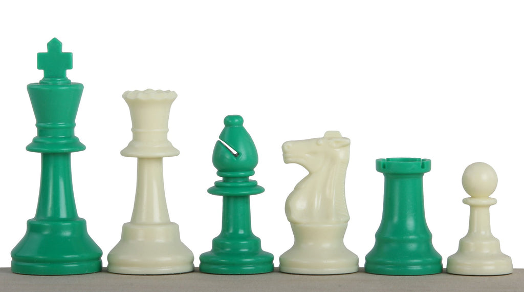 Colored Chess Pieces No.6 - Green Training Set for Teaching and Learning – image 5