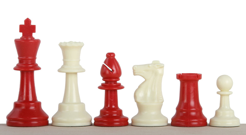 Colored Chess Pieces No.6 - Red Training Set for Teaching and Learning – image 3