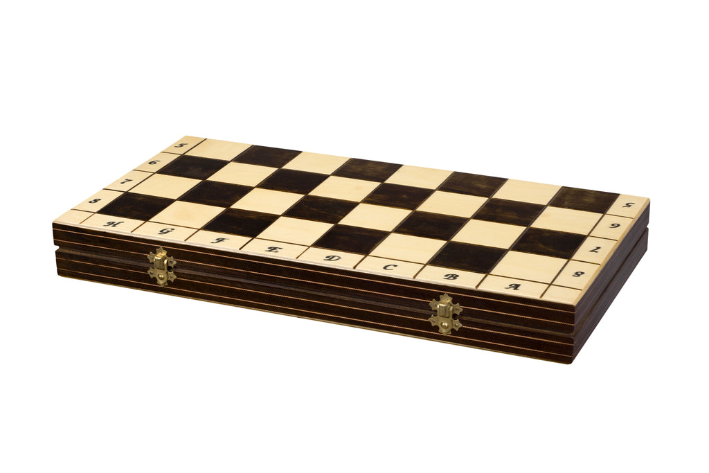 CHOIN Chess Set 50x50cm – Christmas Tree Style Hand-Carved Hornbeam – image 2
