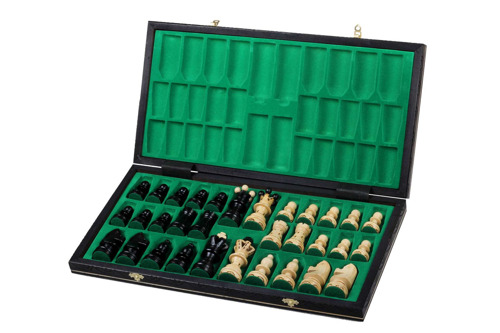 Ambassador New Line Chess Set Black - 55x55cm Premium Folding Set – image 8