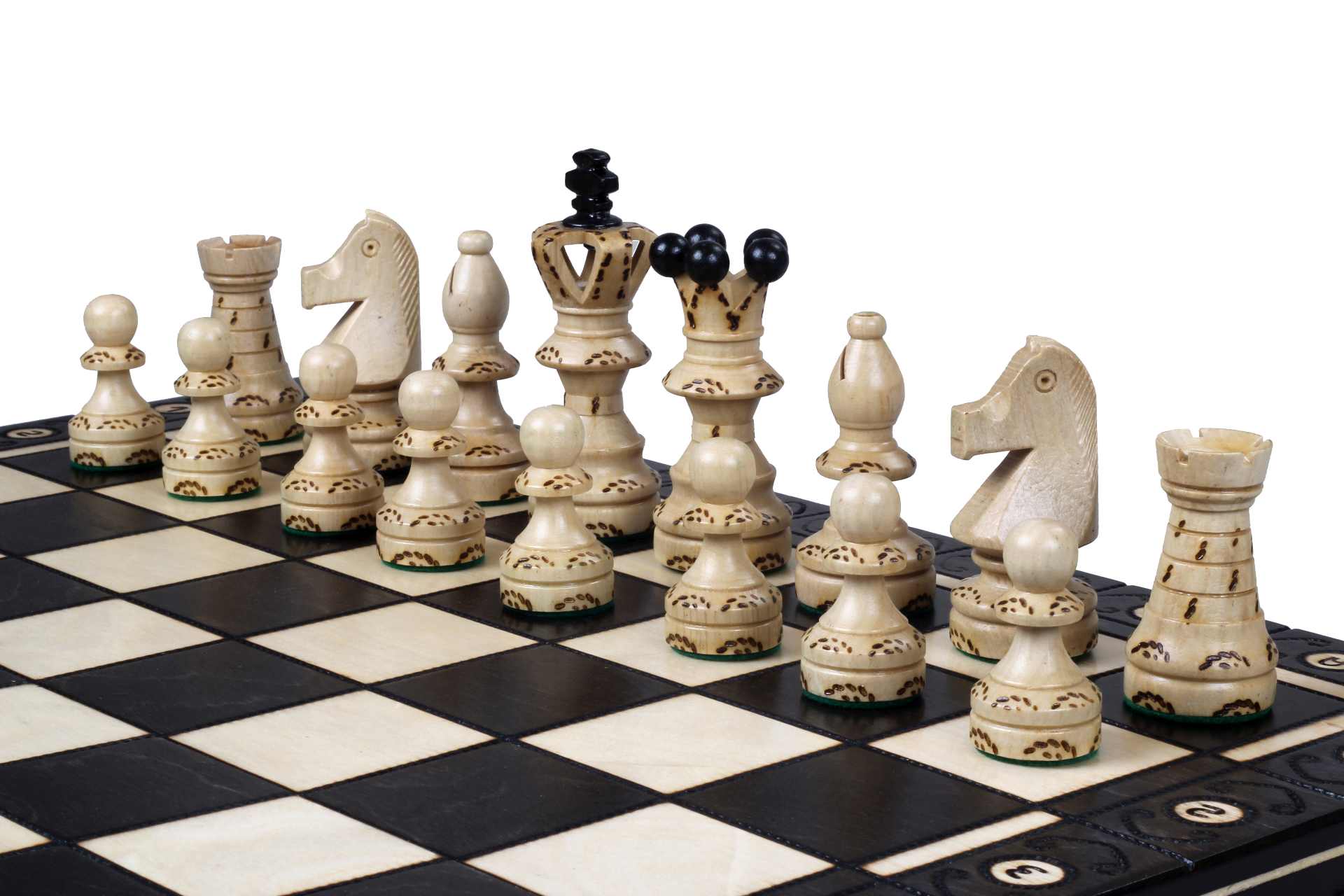 Ambassador New Line Chess Set Black - 55x55cm Premium Folding Set – image 16