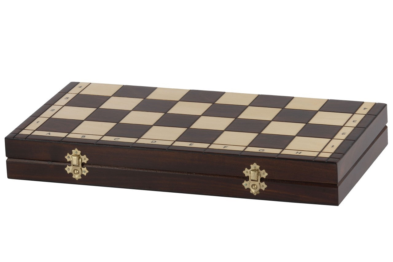 PEARL Chess Set Large 42x42cm – Traditional Hornbeam Folding Board – image 5
