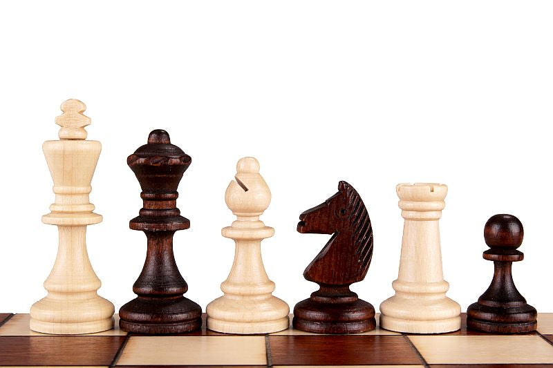 Magnetic Chess Set Large 35cm – Premium Wooden Folding Board with Insert – image 9