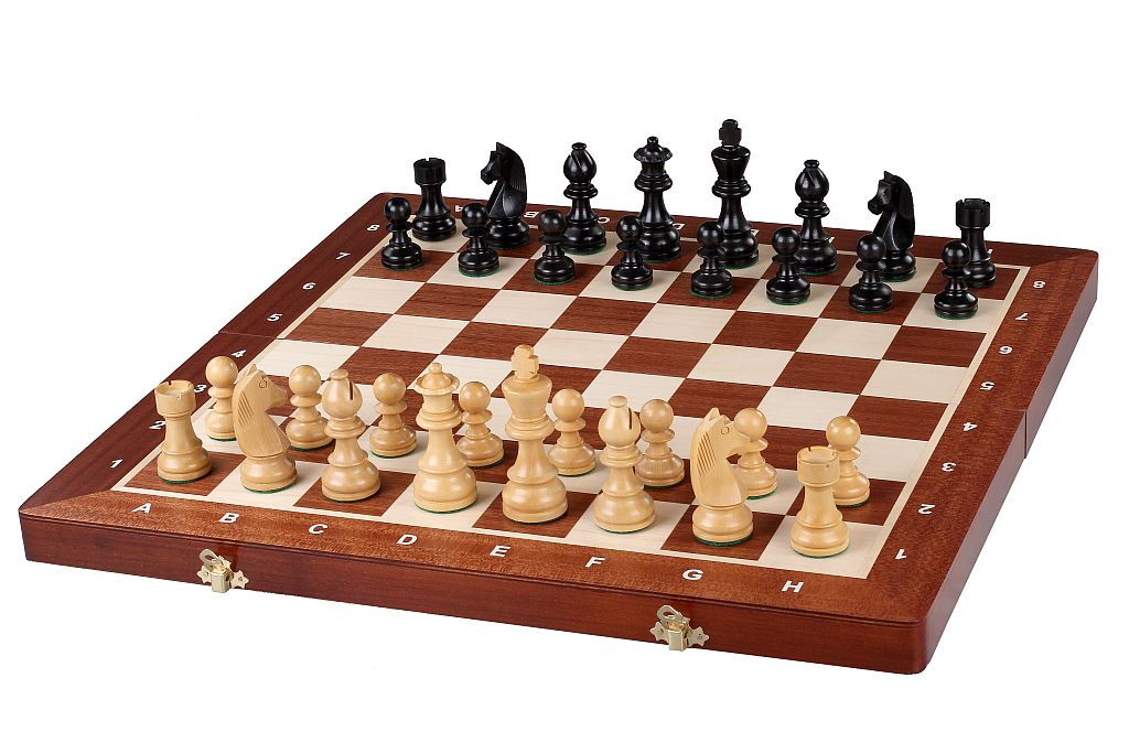 German Staunton Tournament Chess Set No.4 - Complete with Board