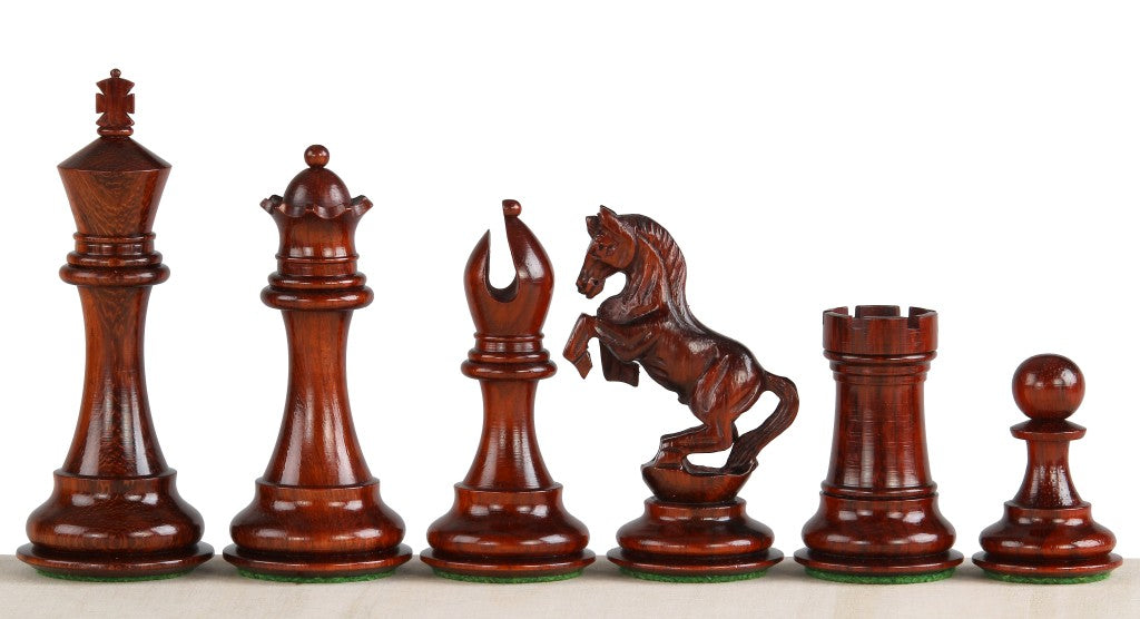 Alexander Chess Pieces 4 inch - Paduk Premium Exclusive Pieces – image 2