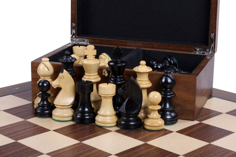 Chess Piece Chest Walnut 24×15×8.5cm – Compact Storage Box – image 4