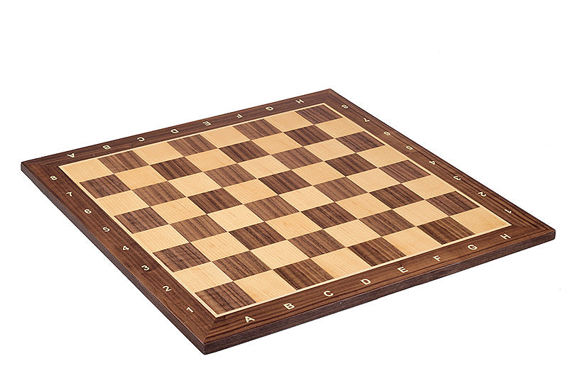 Chess Set No.6 – Walnut Board 58mm Notation + 3.75" French Ebonised Pieces – image 3