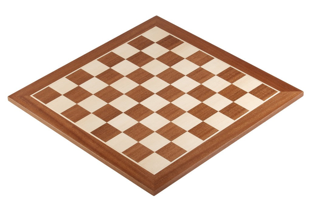 Chess Set No.5 – Sapele Board + 3.5" French Ebonised Pieces – image 4
