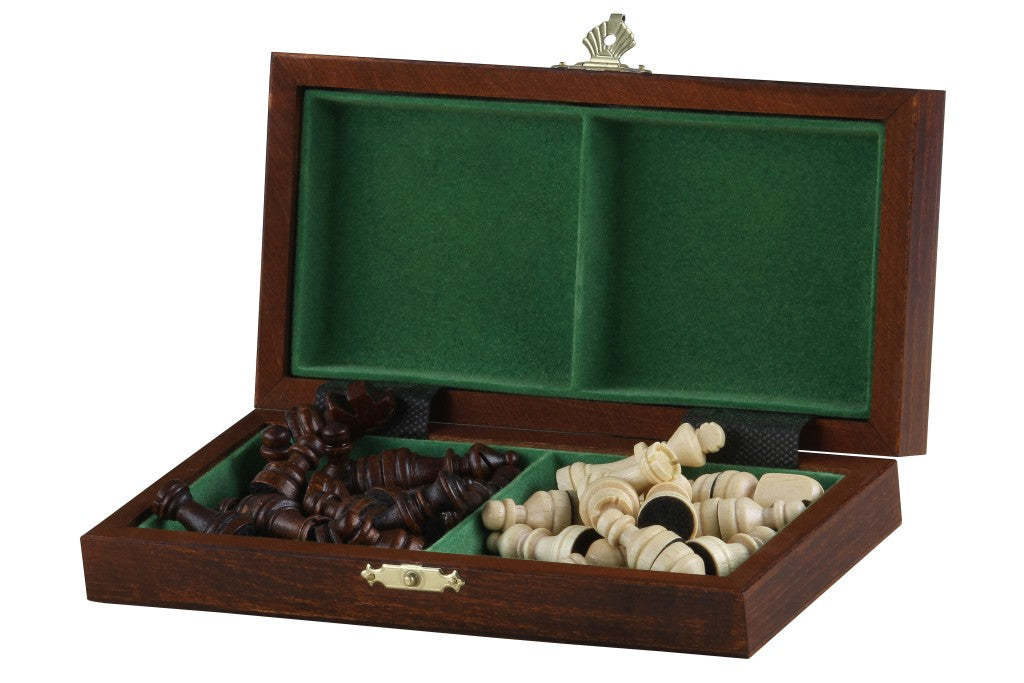 Magnetic Mini Chess Set – Compact Portable Travel Chess with Printed Board – image 6