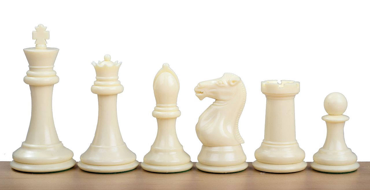 Exclusive Staunton No.7 Chess Pieces 104mm – Metal Weighted Plastic Premium Set – image 3