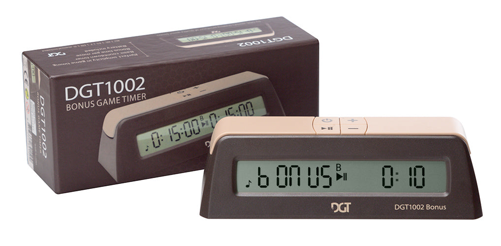 DGT 1002 Bonus Digital Chess Clock – Simple Compact Timer for Casual Play – image 2