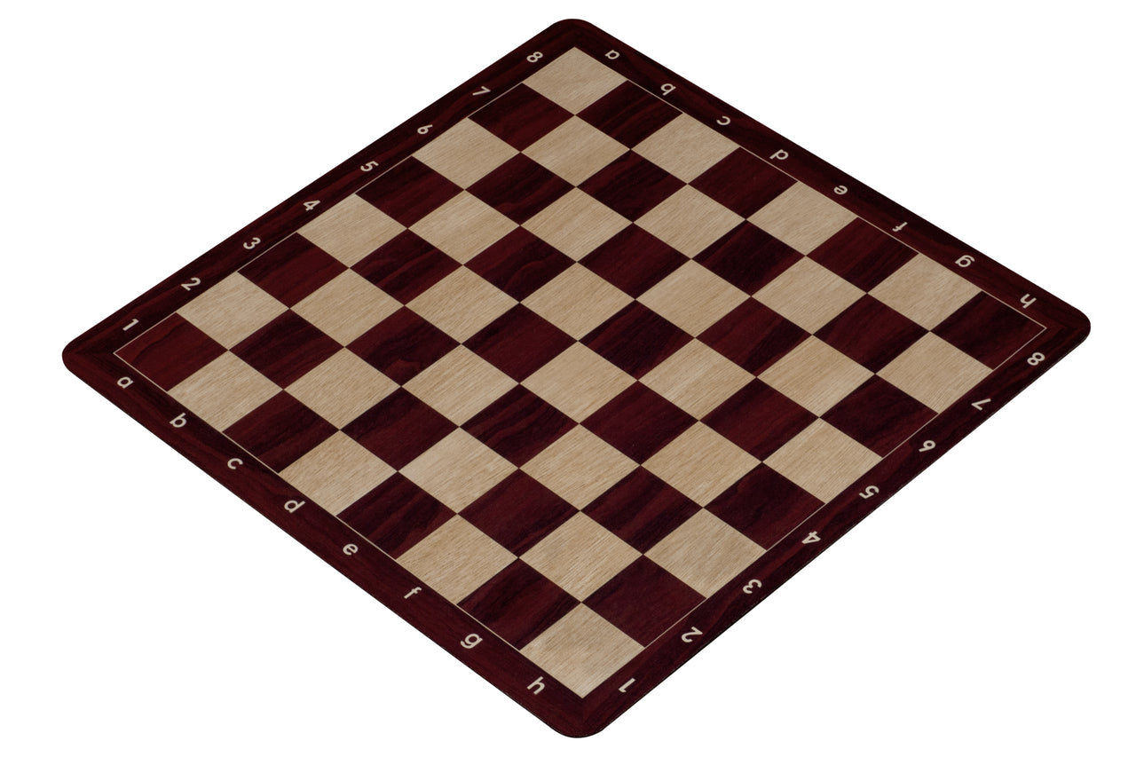 Roll-Up Chess Board No.6 – 51cm Mahogany, Anti-Slip Rubber – image 10