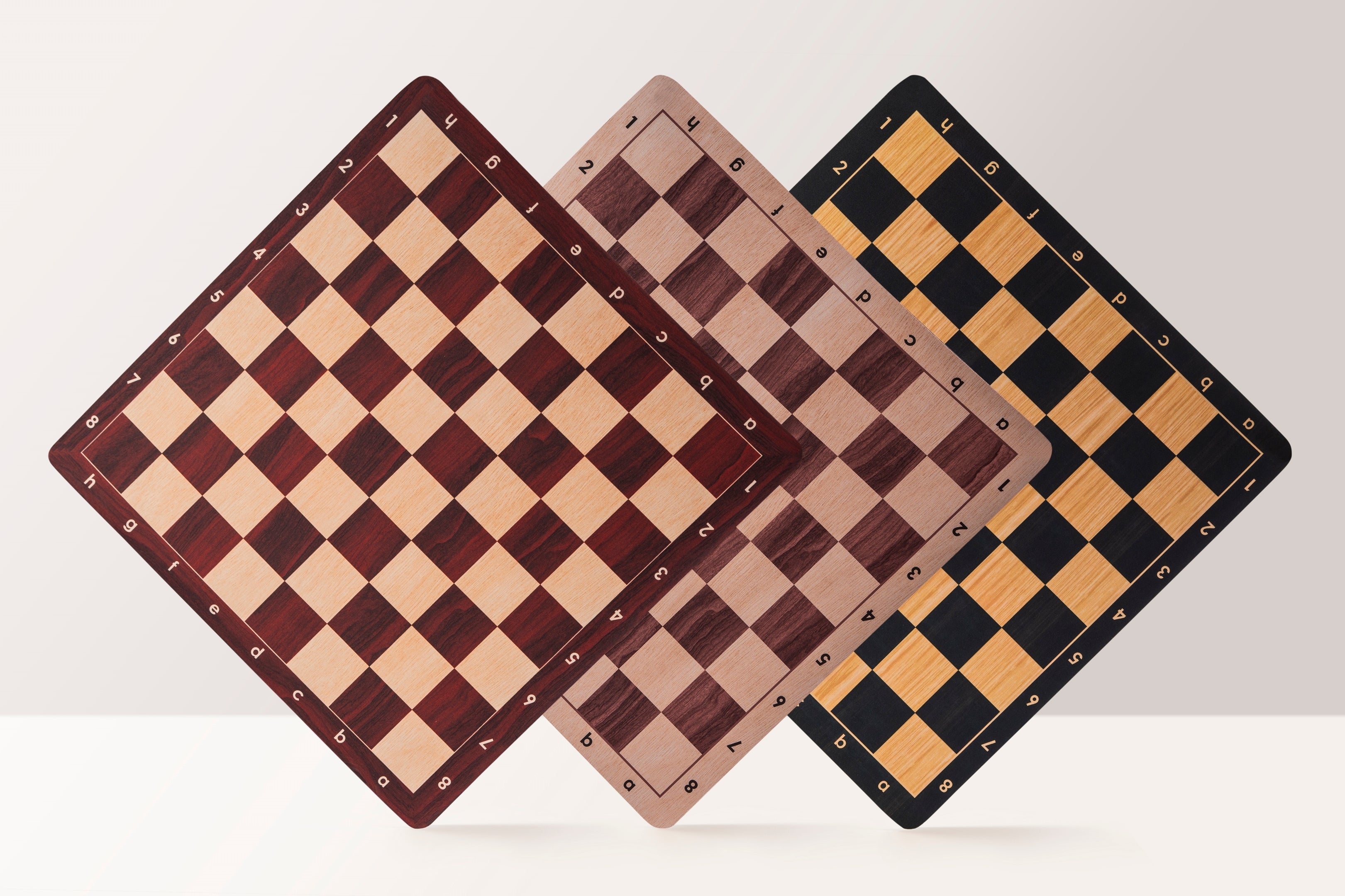 Roll-Up Chess Board No.6 – 51cm Black, Anti-Slip Rubber – image 6
