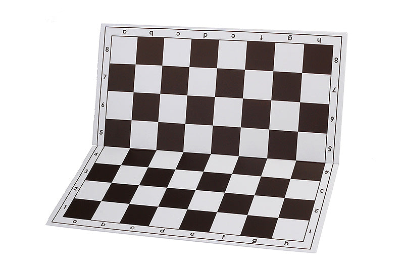 Foldable Plastic Chessboard 51cm Brown – Tournament 57mm Squares – image 2