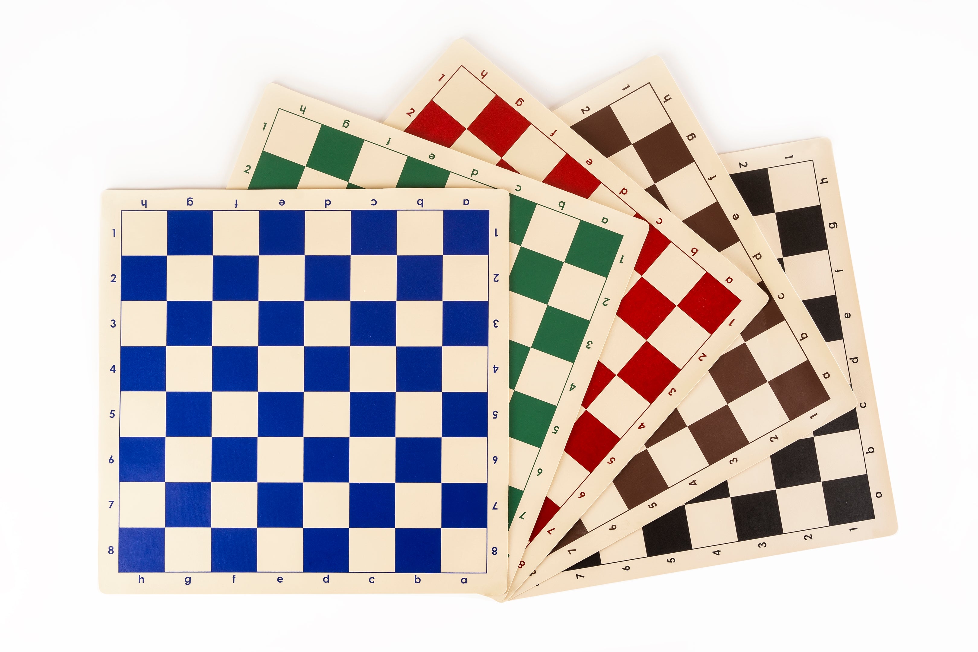 Chess Board Vinyl Roll-Up 17" 43cm Black - Tournament Standard 45mm Squares Portable – image 4