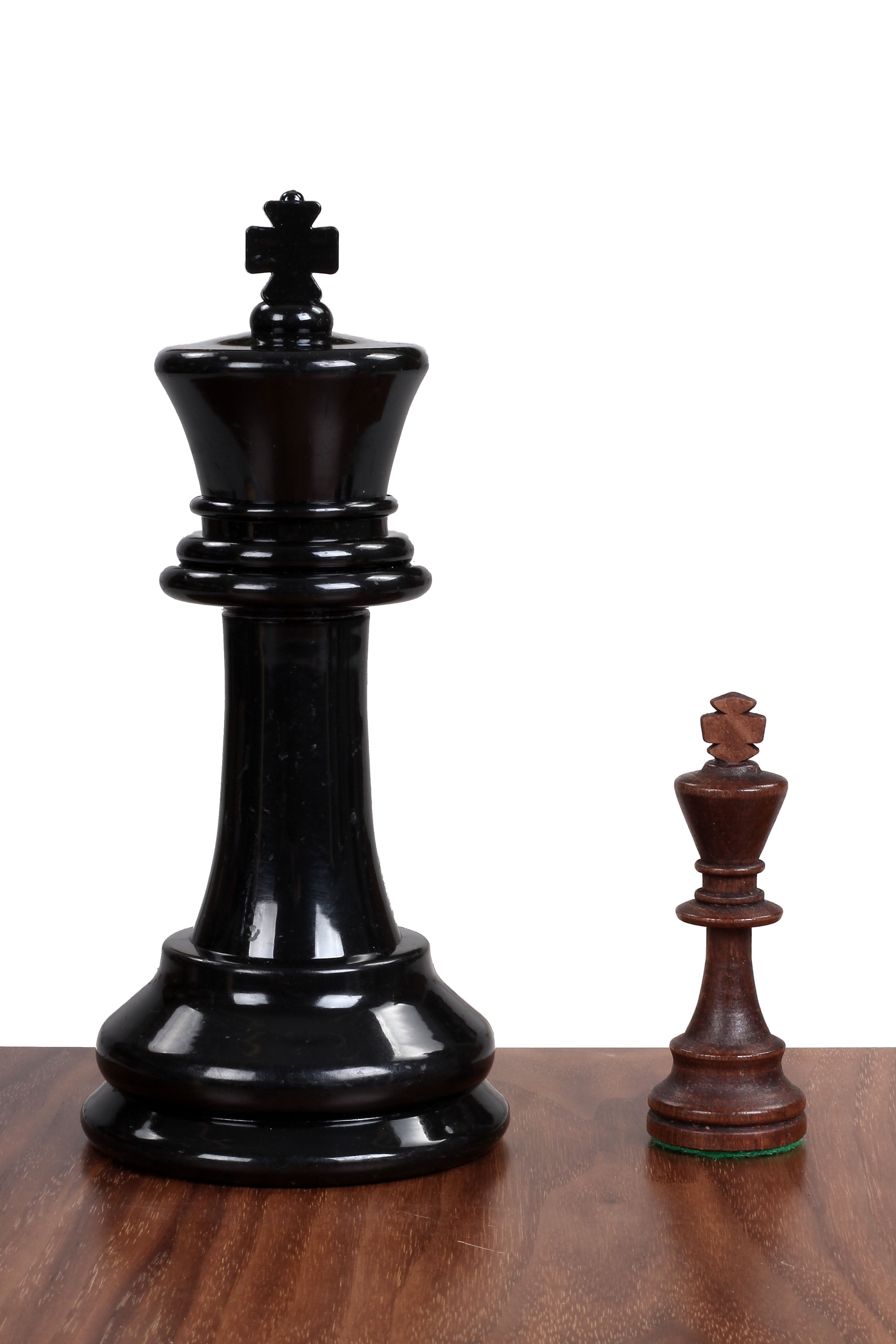 Garden Chess Set Small 20cm King - Complete with Board Checkers Weather-Resistant – image 4