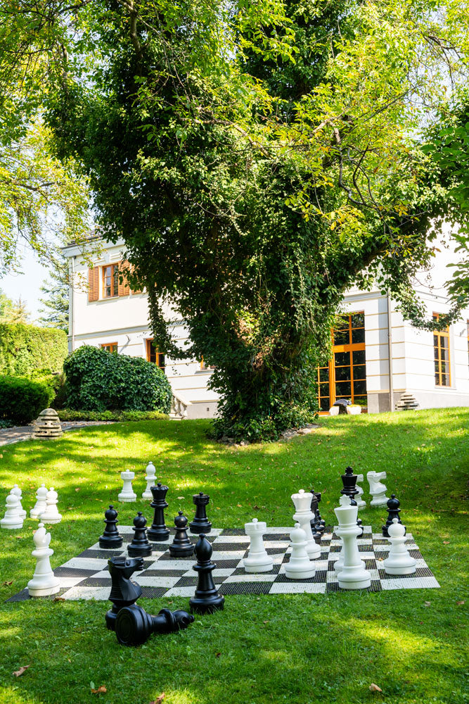 Chess Board Plastic Outdoor 36cm - Garden Checkers Weather-Resistant Field – image 5