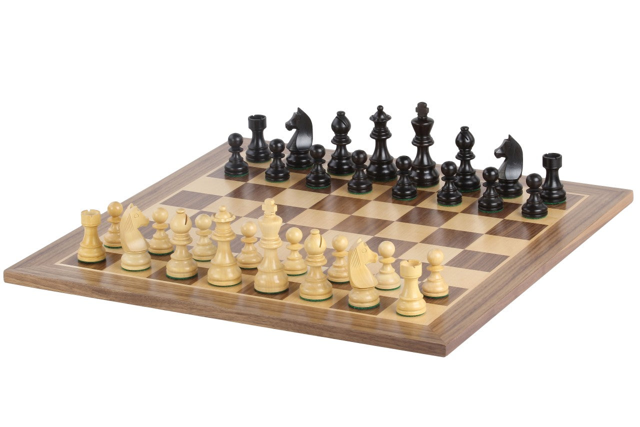 Timeless Chess Set – Walnut Board 58mm & King 96mm Pieces – image 8