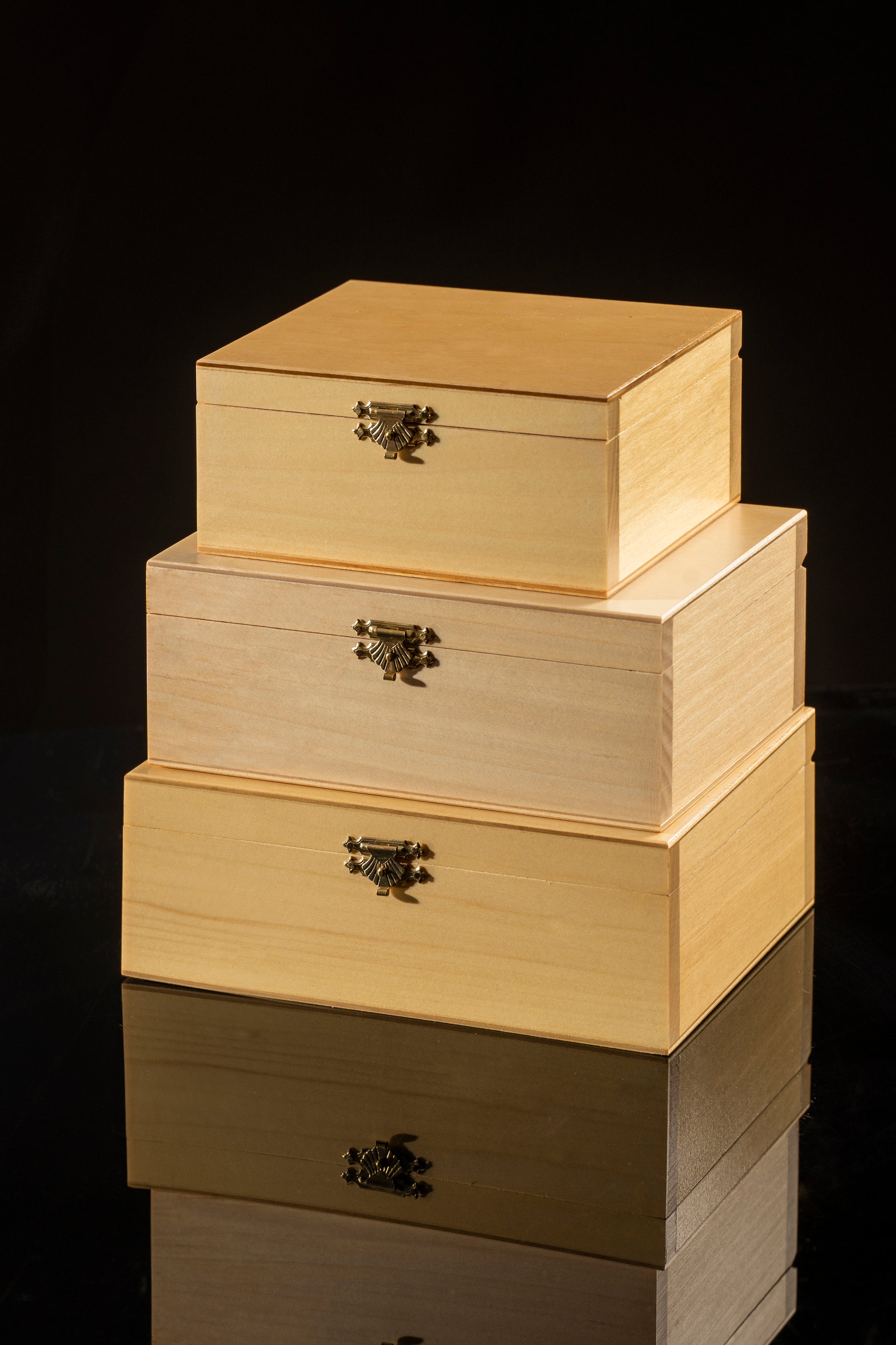 Chess Pieces Storage Box – Light Wood Case for Staunton No.6 – image 5