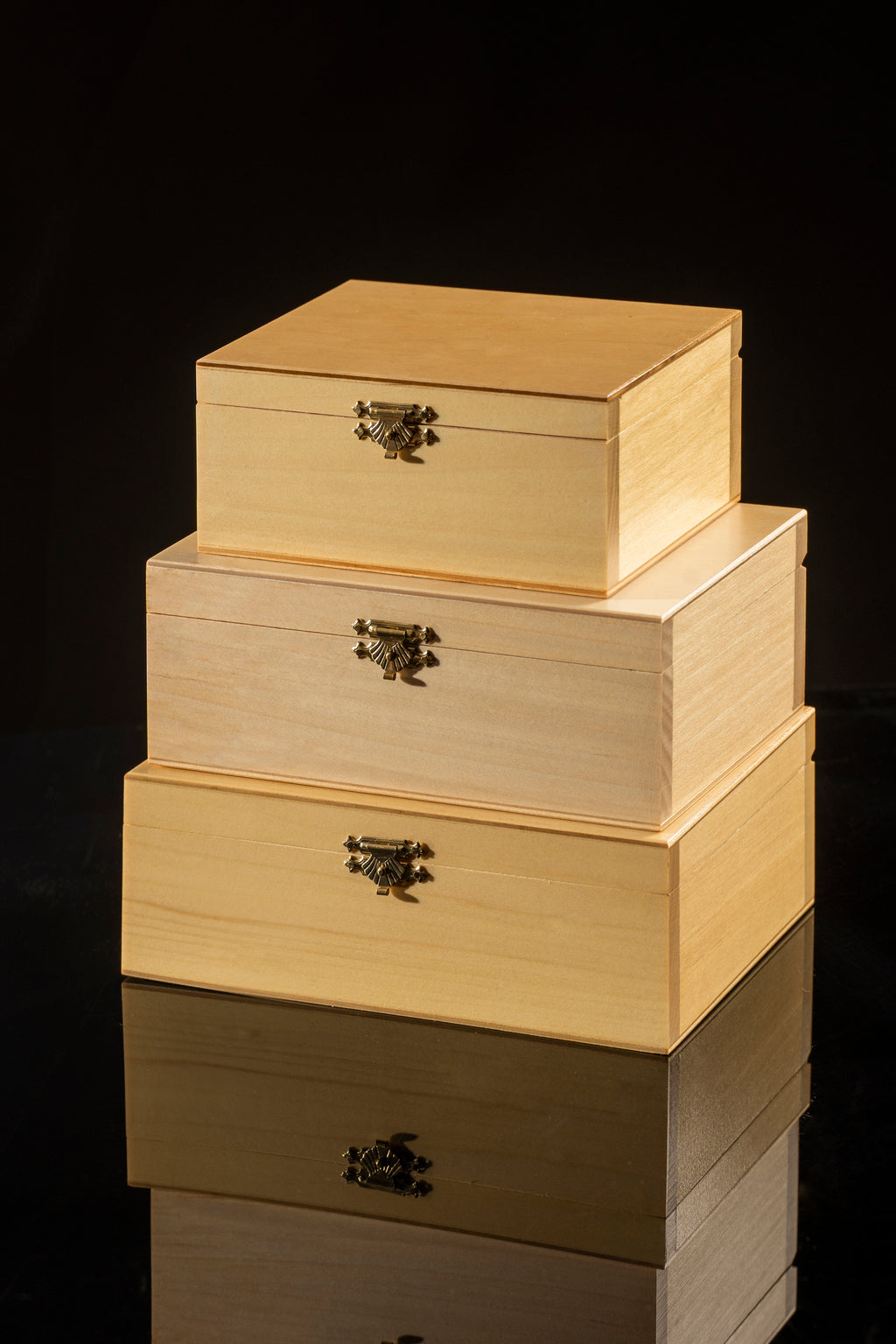 Chess Pieces Storage Box – Light Wood Case for Staunton No.5 – image 2