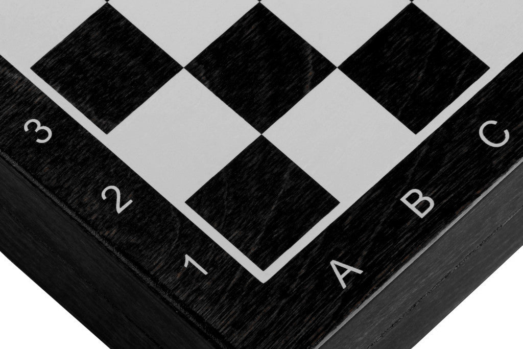 Magnetic Wooden Chess Mini 20cm – Black Travel Set – image 4