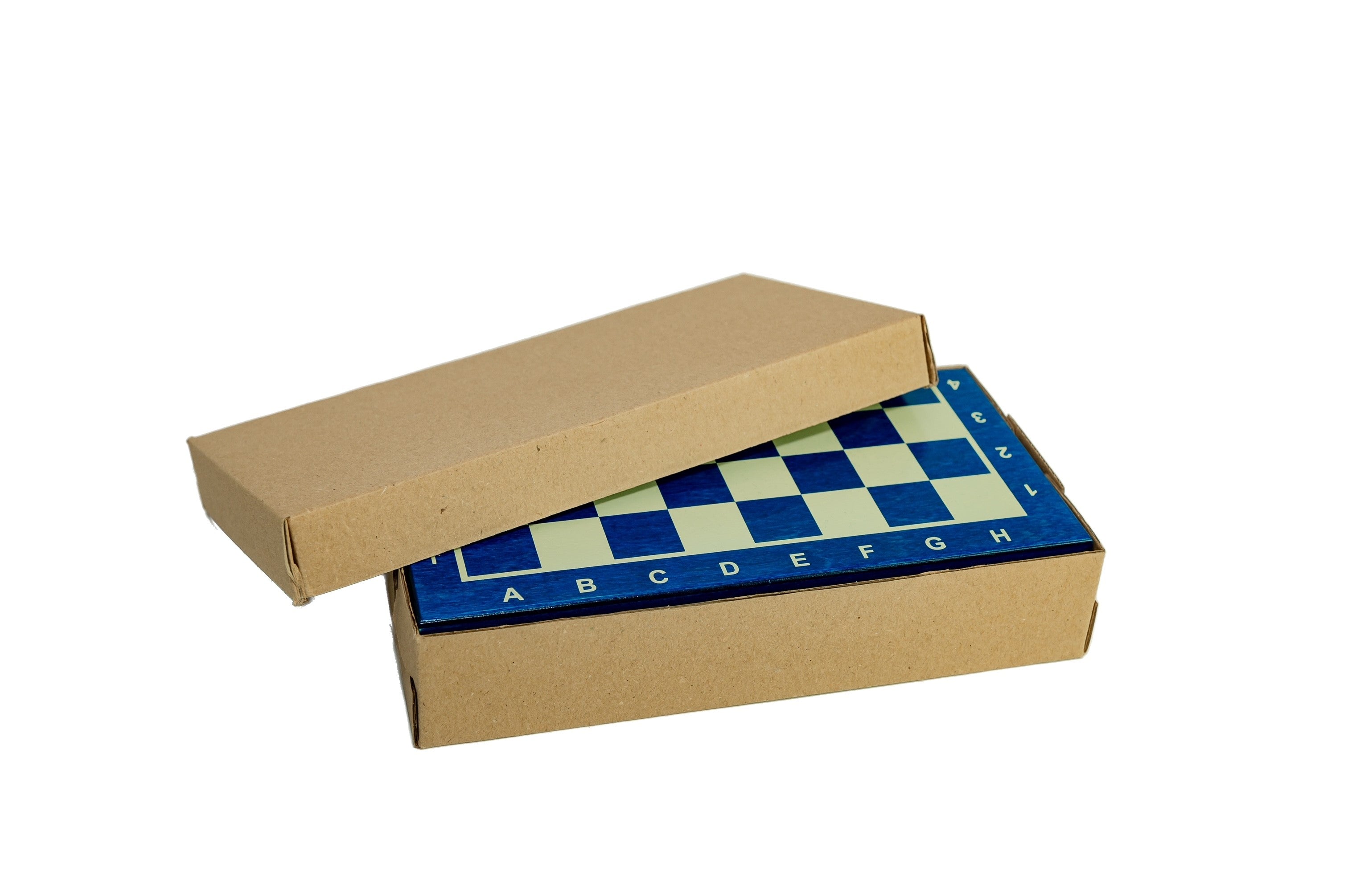 Wooden School Chess Mini 20cm – Blue Compact Set – image 5