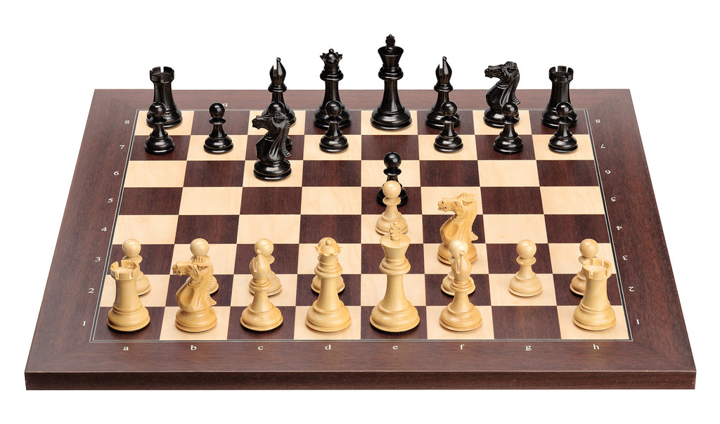 DGT Bluetooth e-Board Rosewood + Ebony Pieces — Electronic Chess Set